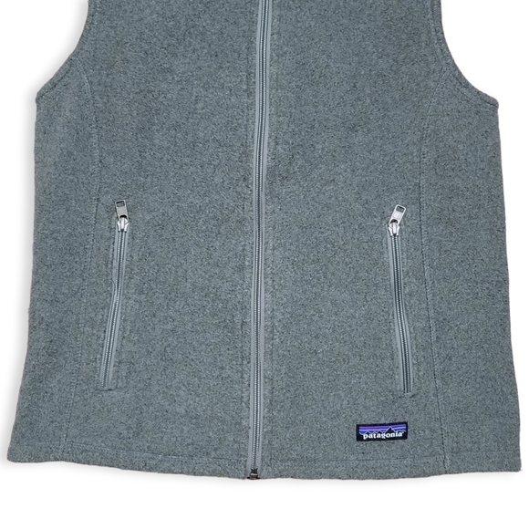 Patagonia W's Classic Synchilla® Vest in Grey Size Medium - Picture 7 of 8